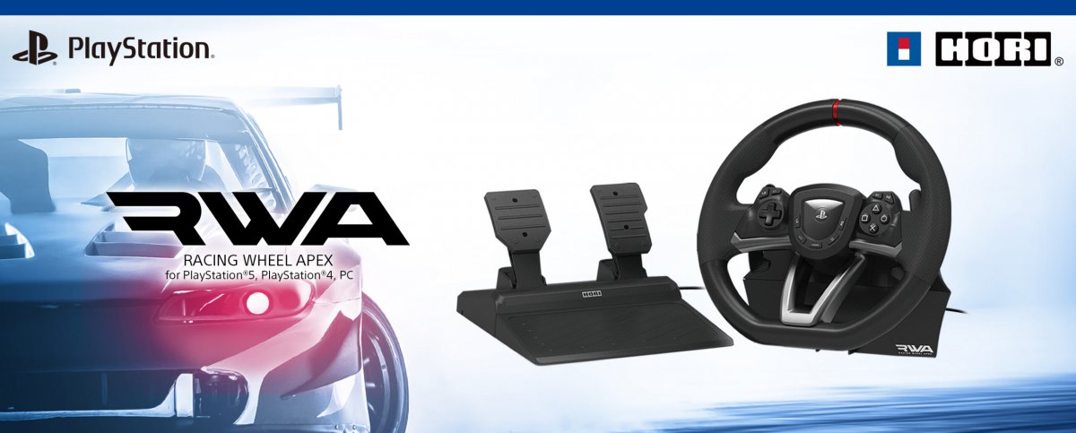 HORI Racing Wheel APEX for PS5, PS4, PC
